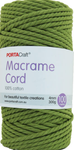 Portacraft Macrame Cord 100% Cotton 4mm 300G Approx. 100 Metres Sage Green