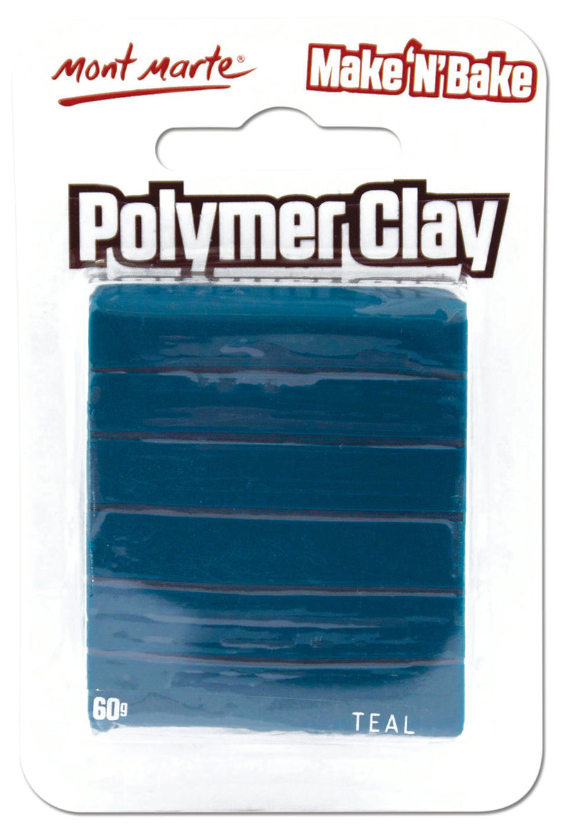 Mont Marte MM Make N Bake Polymer Clay 60G - Titanium White
