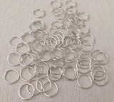 Jump Ring Bright Silver 15GM Various Sizes