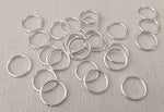 Jump Ring Bright Silver 15GM Various Sizes