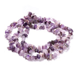 BS0094 Bead Strand Natural Amethyst Chips 5-8mm Approximately 180 Pieces Per Strand
