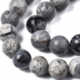 BS0027 Bead Strand Natural Maifanite Stone Round 8mm Approximately 47 Pieces Per Strand