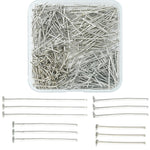 400PC Iron Flat Head Pin with Container