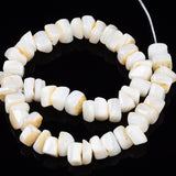 BS0011 Bead Strand Natural Freshwater Shell Nugget Chips 5-8x5-7x2-5mm Approximately 50 Pieces Per Strand