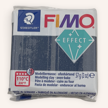 FIMO Effect Polymer Clay 57G Block Galaxy Blue (352)