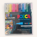 Posca Paint Marker PC-1M Tip 8 Colour Pack