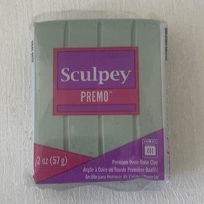 Sculpey Premo Polymer Clay 57G Block Sage