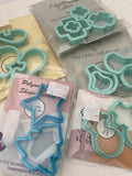 * 3D Printed Polymer Clay Cutter - Random Set Minimum 2 Piece Count - LIMITED STOCK