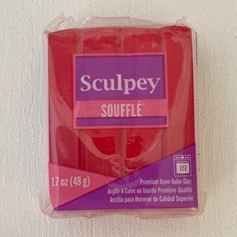 Sculpey Souffle Polymer Clay 48G Block Chili Pepper