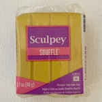 Sculpey Souffle Polymer Clay 48G Block Honey Mustard