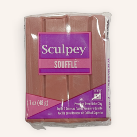 Souffle polymer clay 48g Latte
