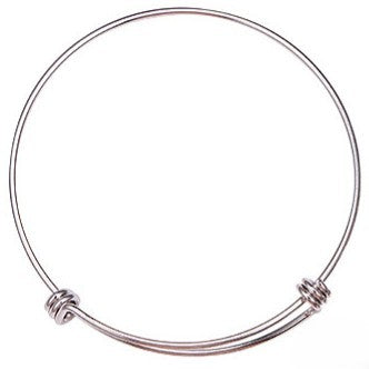 2pk x 304 Stainless Steel 6.6cm Bracelet