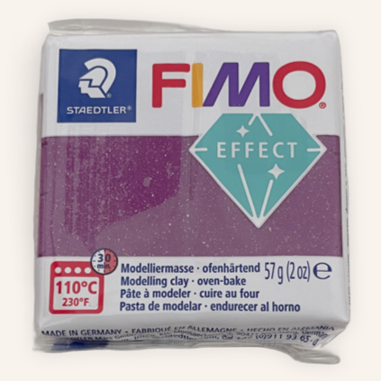 FIMO Effect Polymer Clay 57G Block Galaxy Purple Violet (602)