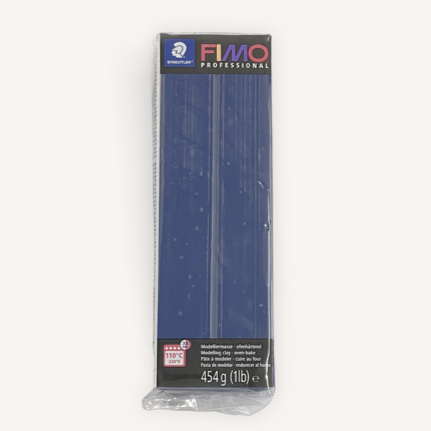 * 454G Block FIMO Professional Polymer Clay Navy Blue (34)