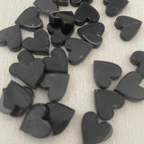 Laser Cut Acrylic Heart Stud 12mm Pair LIMITED STOCK