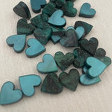 Laser Cut Acrylic Heart Stud 12mm Pair LIMITED STOCK