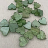 Laser Cut Acrylic Heart Stud 12mm Pair LIMITED STOCK