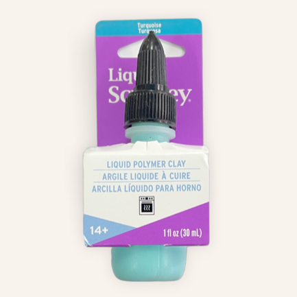 Sculpey Liquid Bakeable Clay Turquoise 1oz 30ml