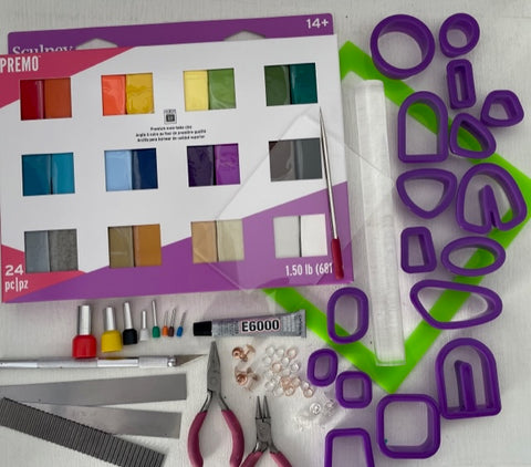 Polymer Clay Starter Kit - Deluxe