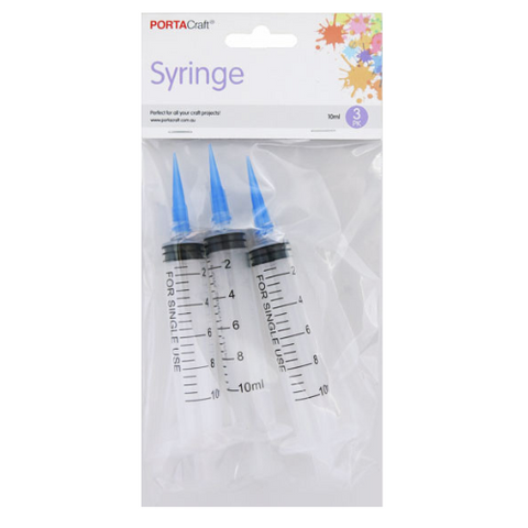 Portacraft Syringe 10ml 3PK