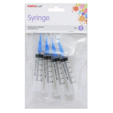 Portacraft Syringe 5ml 4PK