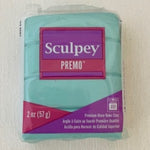 Sculpey Premo Polymer Clay 57G Block Aqua Metallic