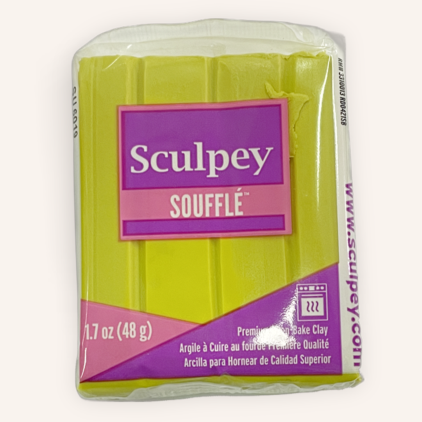 Sculpey Souffle Polymer Clay 48G Block Citron
