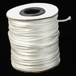 Satin Nylon Cord 2mm 50 Yard White