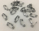 304 Stainless Steel Clip-On Post Converter Earring