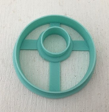 3D Printed Polymer Clay Cutter - Hollow Circle 45mm