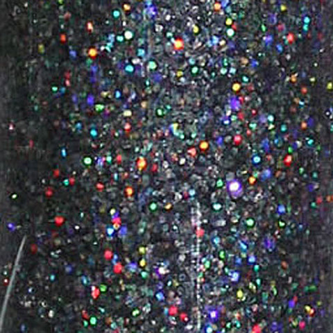 Glitter Fine Tube 18G Holographic Black 88596