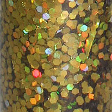 Glitter Large Tube 18G Holographic Gold 88648