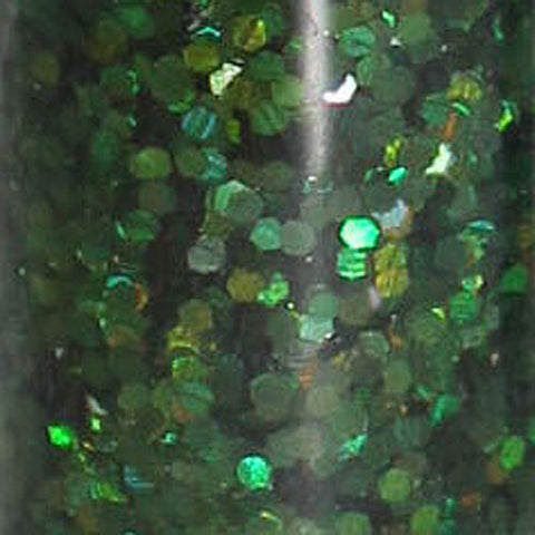 Glitter Large Tube 18G Holographic Emerald 88654