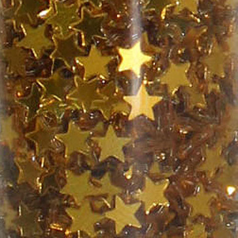 Glitter Tube 15G Stars Gold Small 88656