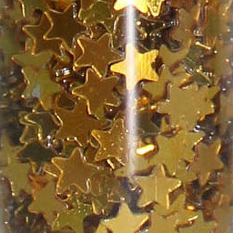 Glitter Tube 15G Stars Gold 88658