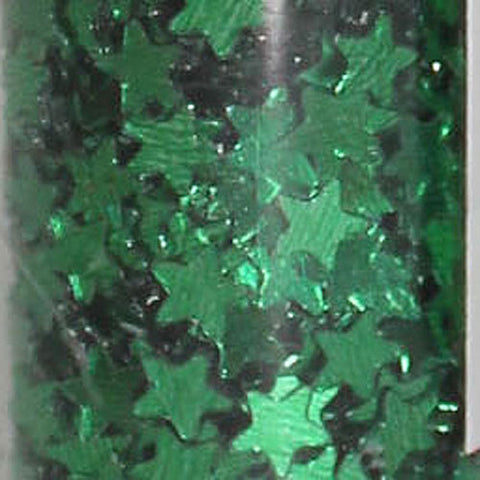 Glitter Tube 15G Stars Emerald 88661