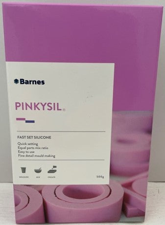 Barnes Pinkysil Liquid Silicone 500g Kit