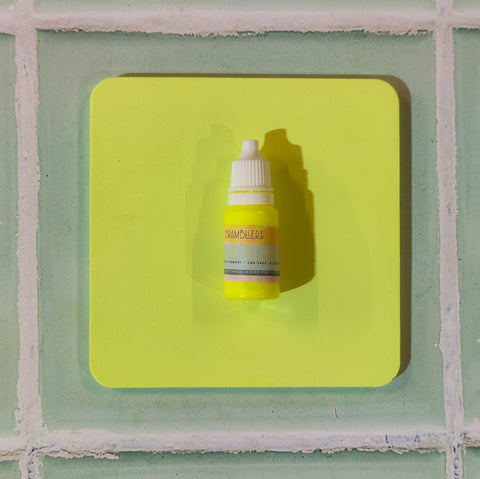 Bramblier Acrylic Resin Liquid Pigment 50gm Neon Yellow
