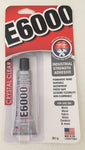 E6000 Adhesive Genuine USA Made - Various Sizes