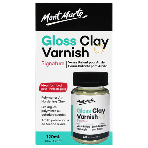 Mont Marte Polymer Clay Gloss Varnish 120ml