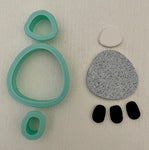 3D Printed Polymer Clay Cutter - Mix and Match #4 3PC Set