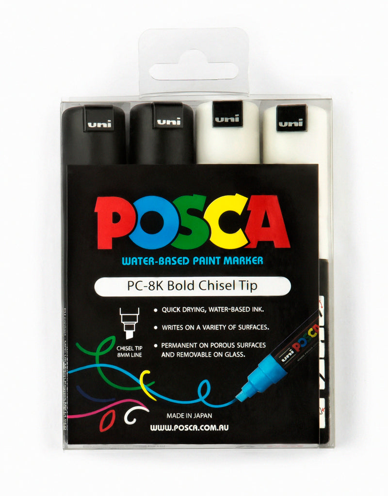 Uni Posca Mop'r Paint Marker - Black