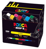 Posca Paint Marker PCM-22 3-19mm Round Tip 8PK