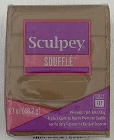 Sculpey Souffle Polymer Clay 48G Block Latte