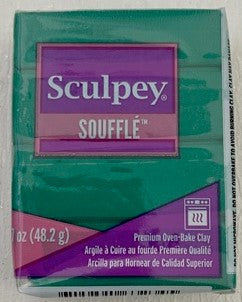 Sculpey Souffle Polymer Clay 48G Block Jade