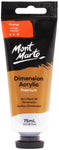 Mont Marte Premium Heavy Body Dimension Acrylic Paint 75ml Orange