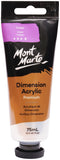 Mont Marte Premium Heavy Body Dimension Acrylic Paint 75ml Violet