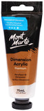 Mont Marte Premium Heavy Body Dimension Acrylic Paint 75ml Monastral Cerulean