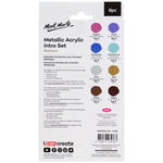 Mont Marte Premium Metallic Acrylic Intro Set 8PC x 18ml