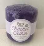 Portacraft 100% Crochet Cotton Super Soft 50G Indigo (Approx. 145M)